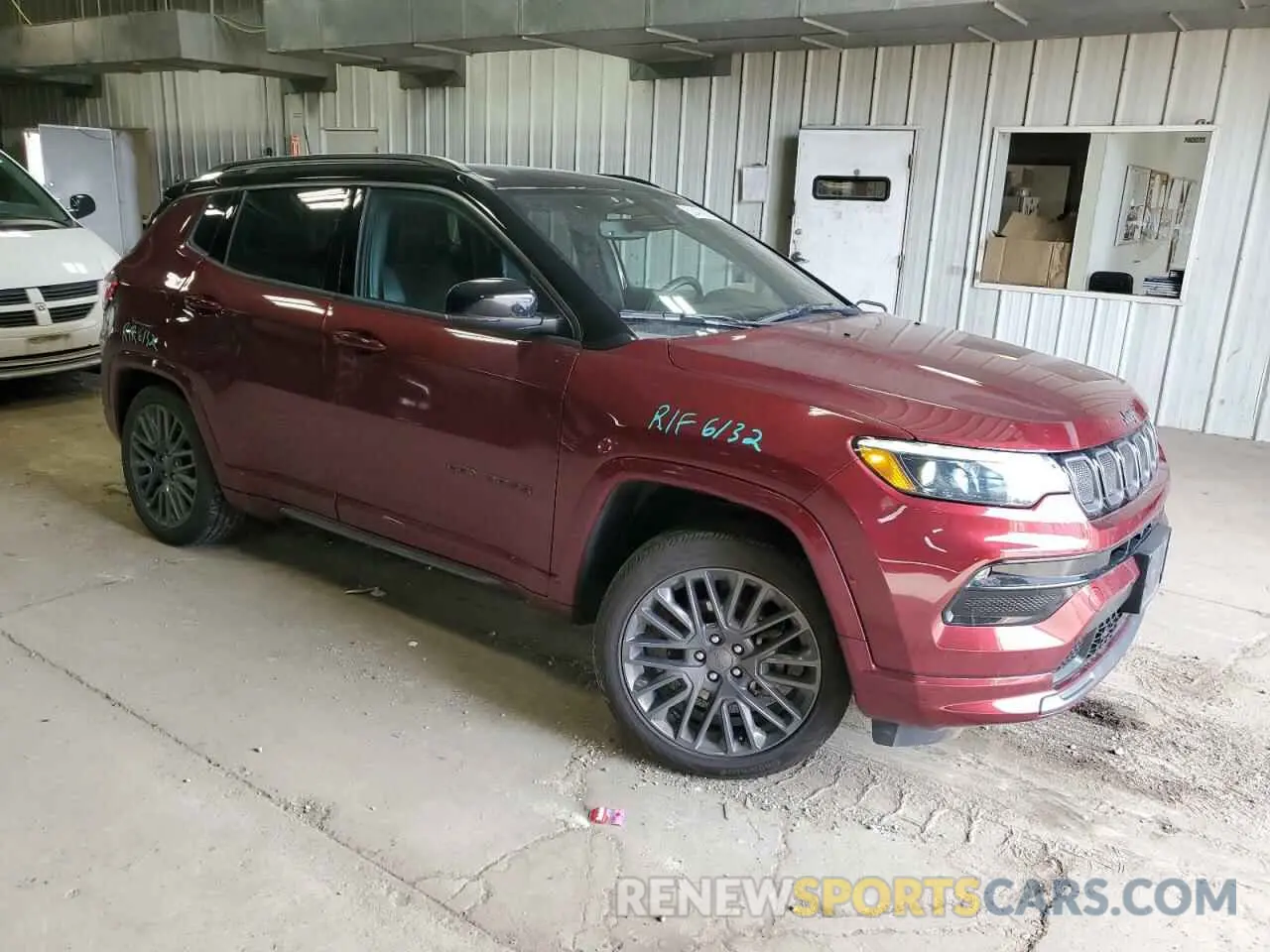 4 Фотография поврежденного автомобиля 3C4NJDCB5NT119907 JEEP COMPASS 2022