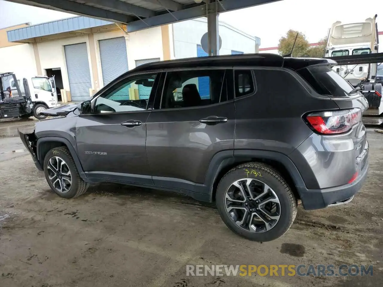 2 Photograph of a damaged car 3C4NJDCB5NT169805 JEEP COMPASS 2022