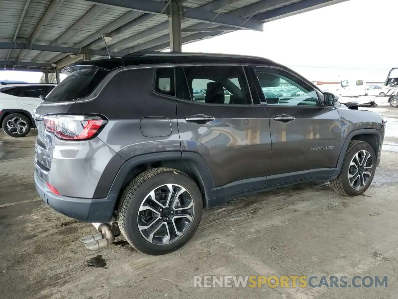 3 Photograph of a damaged car 3C4NJDCB5NT169805 JEEP COMPASS 2022