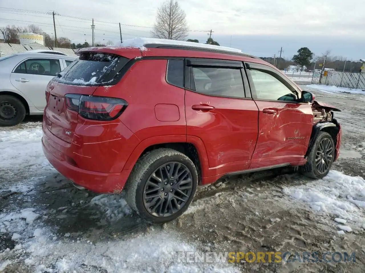 3 Photograph of a damaged car 3C4NJDCB5NT191741 JEEP COMPASS 2022