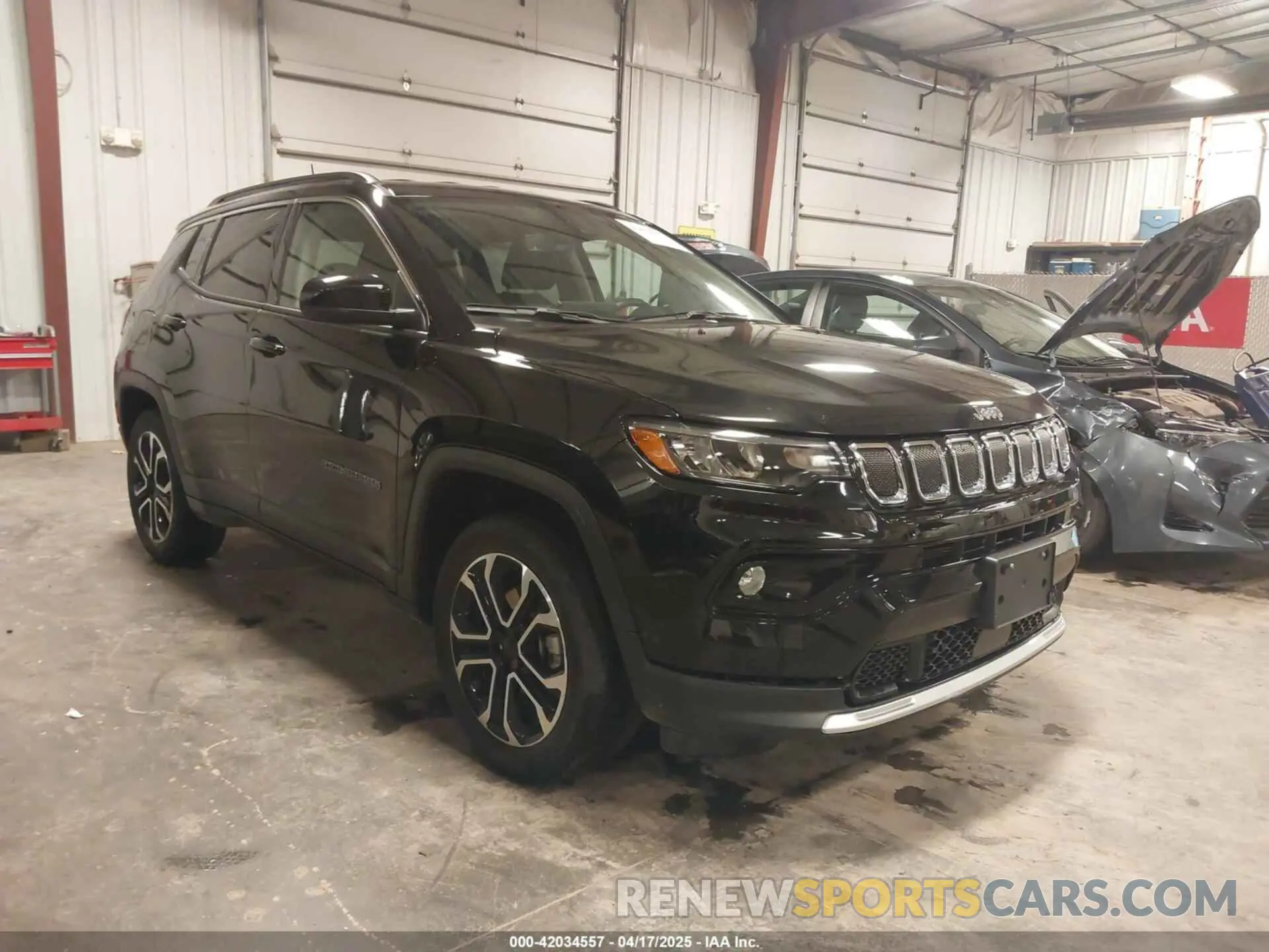 1 Фотография поврежденного автомобиля 3C4NJDCB5NT233969 JEEP COMPASS 2022