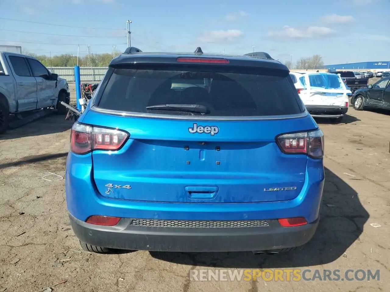 6 Photograph of a damaged car 3C4NJDCB6NT102209 JEEP COMPASS 2022