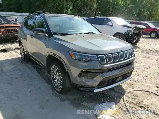 14 Photograph of a damaged car 3C4NJDCB6NT115980 JEEP COMPASS 2022