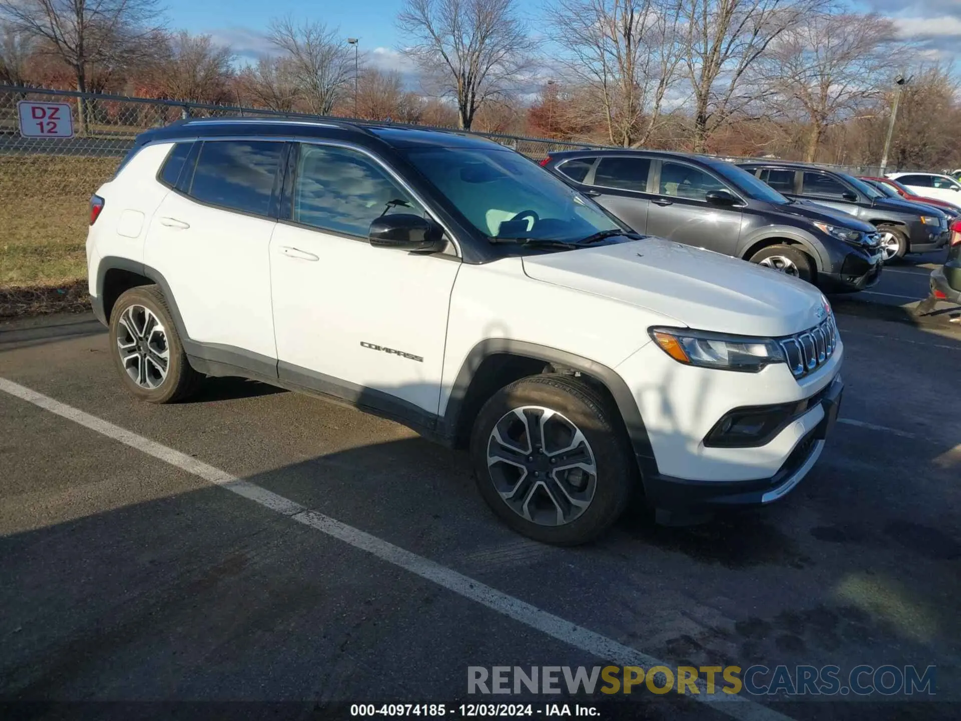 1 Photograph of a damaged car 3C4NJDCB6NT190971 JEEP COMPASS 2022