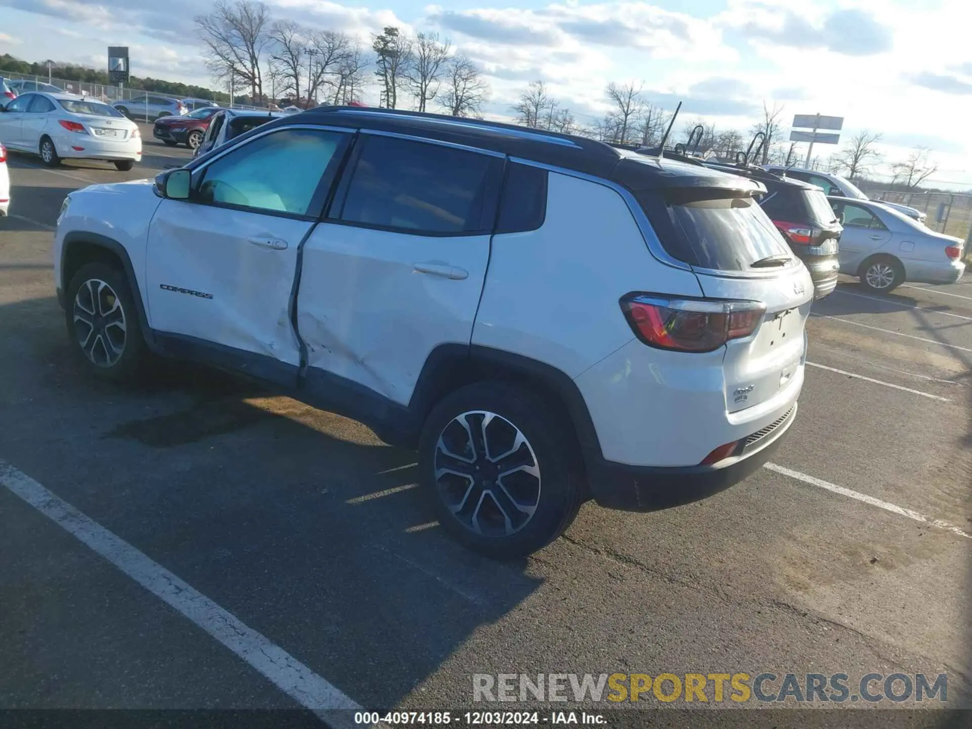 3 Photograph of a damaged car 3C4NJDCB6NT190971 JEEP COMPASS 2022