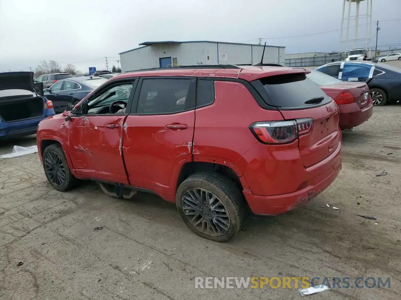 2 Фотография поврежденного автомобиля 3C4NJDCB7NT211830 JEEP COMPASS 2022