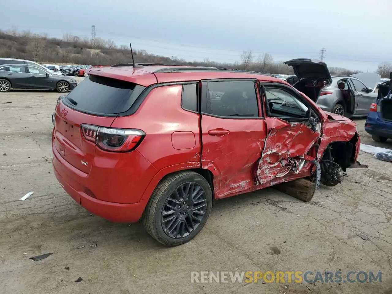 3 Фотография поврежденного автомобиля 3C4NJDCB7NT211830 JEEP COMPASS 2022