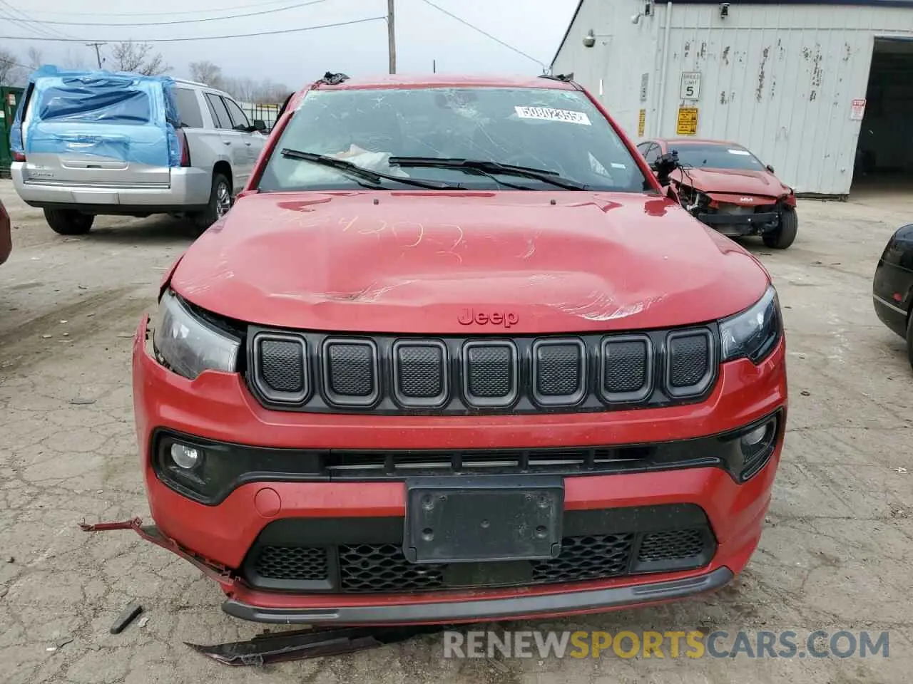 5 Фотография поврежденного автомобиля 3C4NJDCB7NT211830 JEEP COMPASS 2022