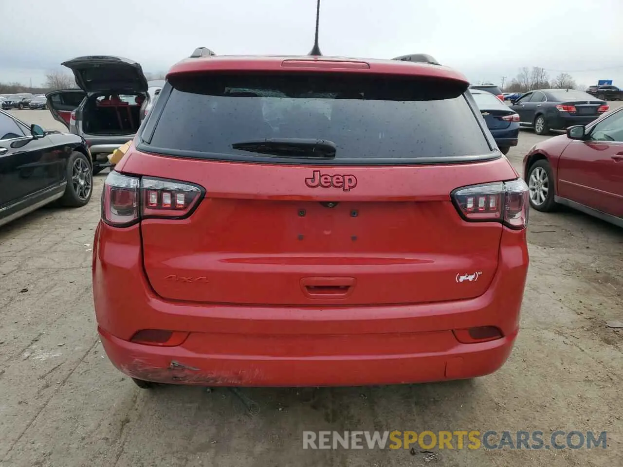 6 Фотография поврежденного автомобиля 3C4NJDCB7NT211830 JEEP COMPASS 2022