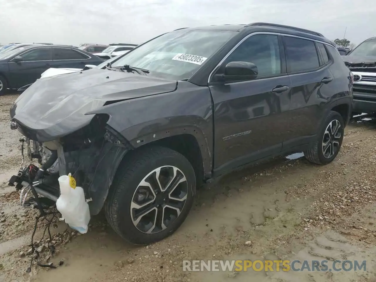 1 Photograph of a damaged car 3C4NJDCB7NT231320 JEEP COMPASS 2022