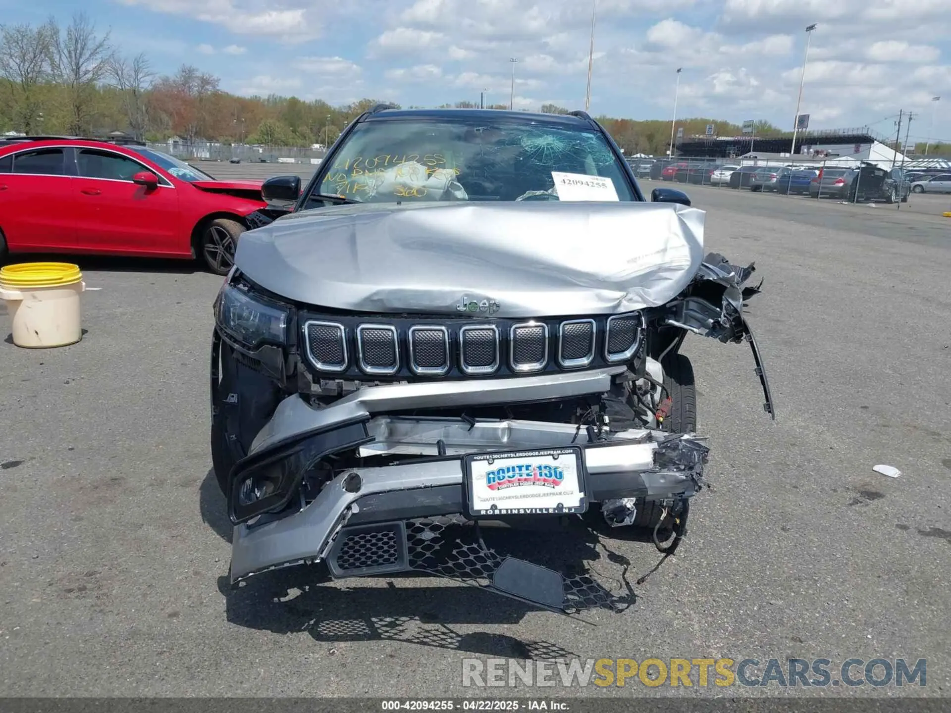 11 Photograph of a damaged car 3C4NJDCB8NT102888 JEEP COMPASS 2022