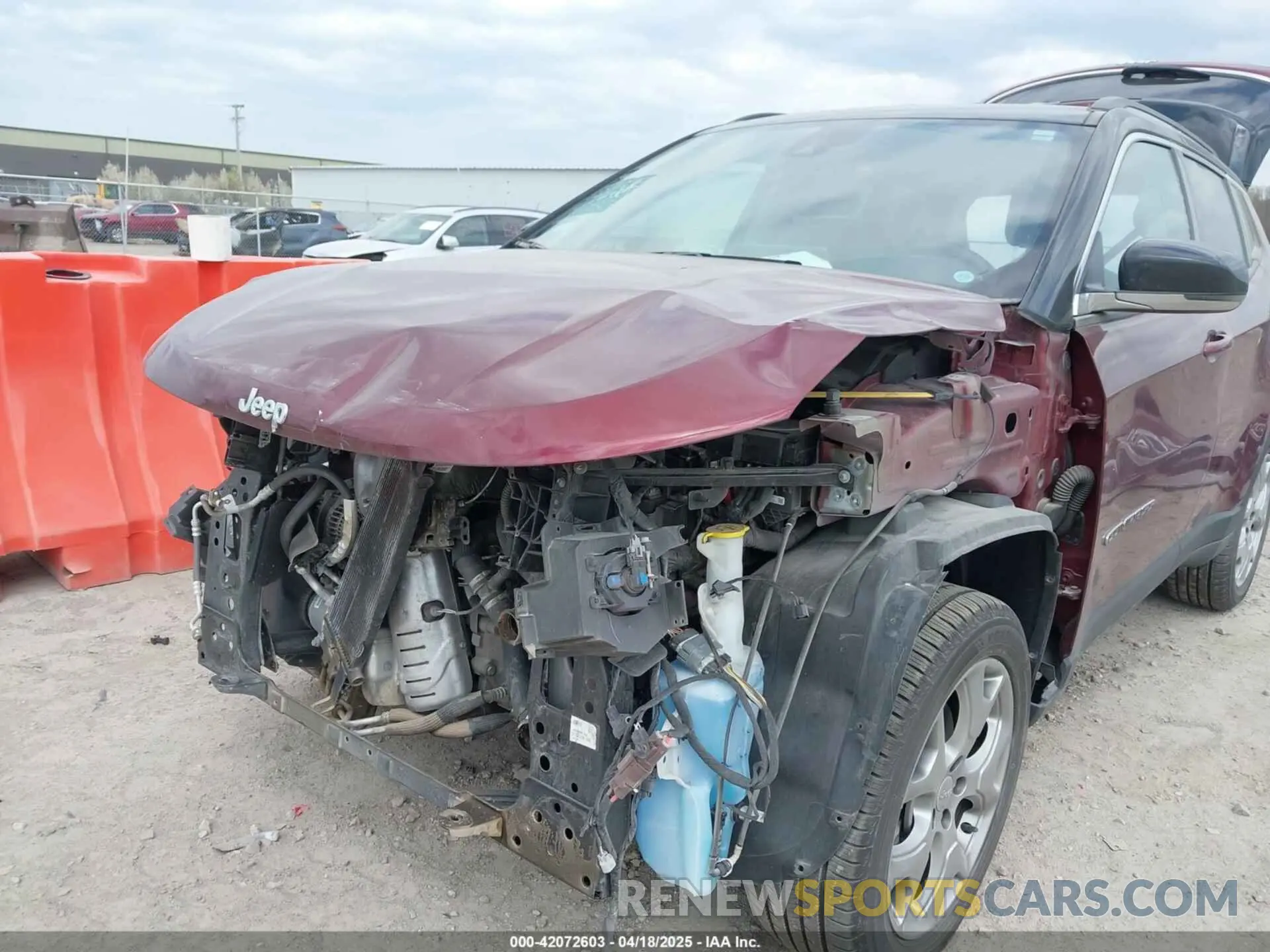 6 Photograph of a damaged car 3C4NJDCB8NT124275 JEEP COMPASS 2022