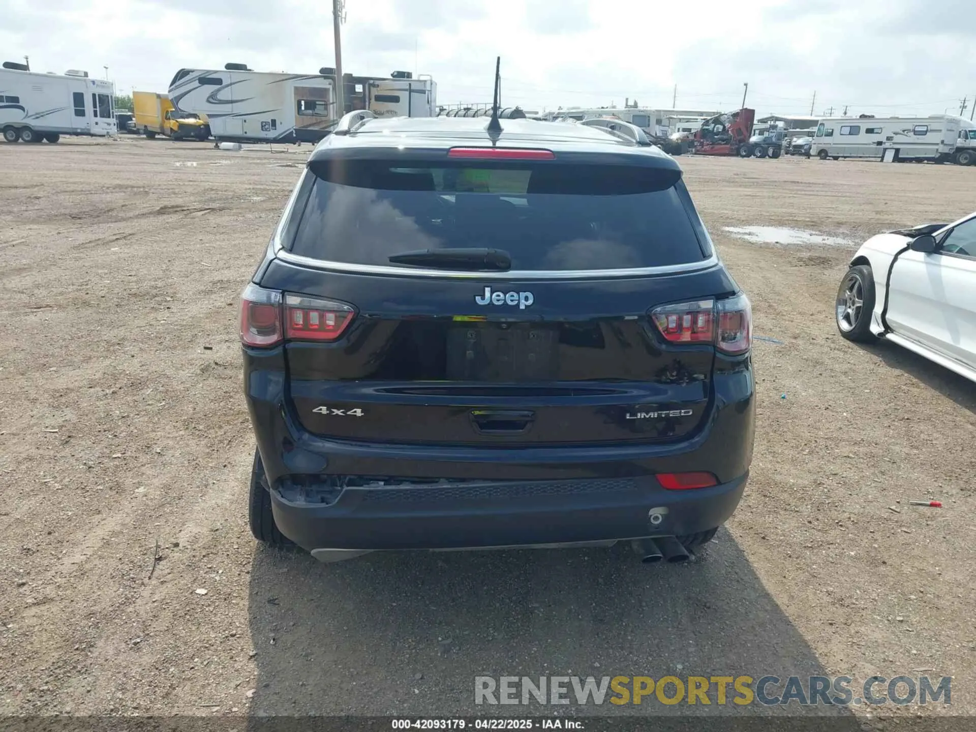 15 Photograph of a damaged car 3C4NJDCB8NT195573 JEEP COMPASS 2022