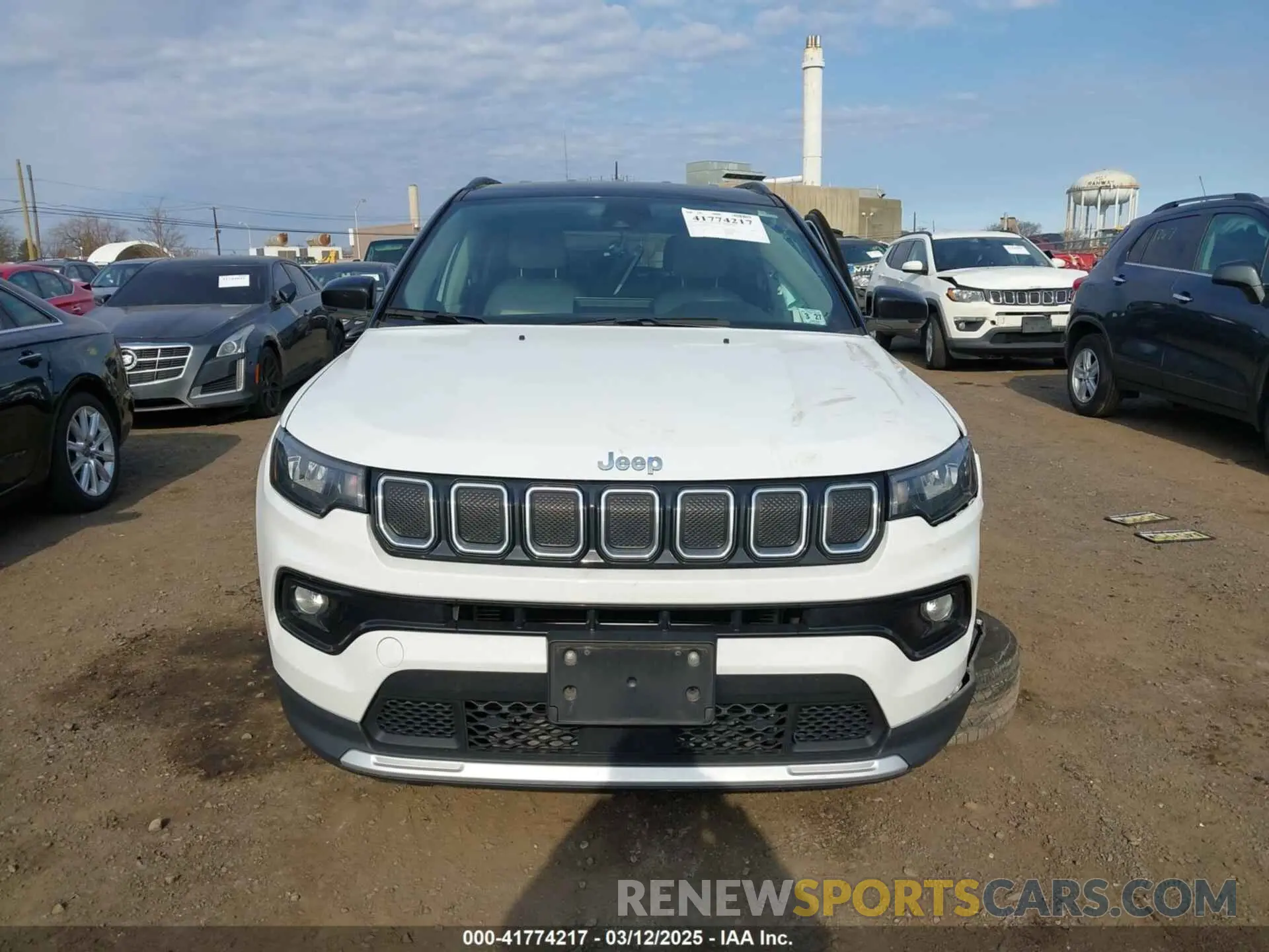 12 Photograph of a damaged car 3C4NJDCB9NT130392 JEEP COMPASS 2022