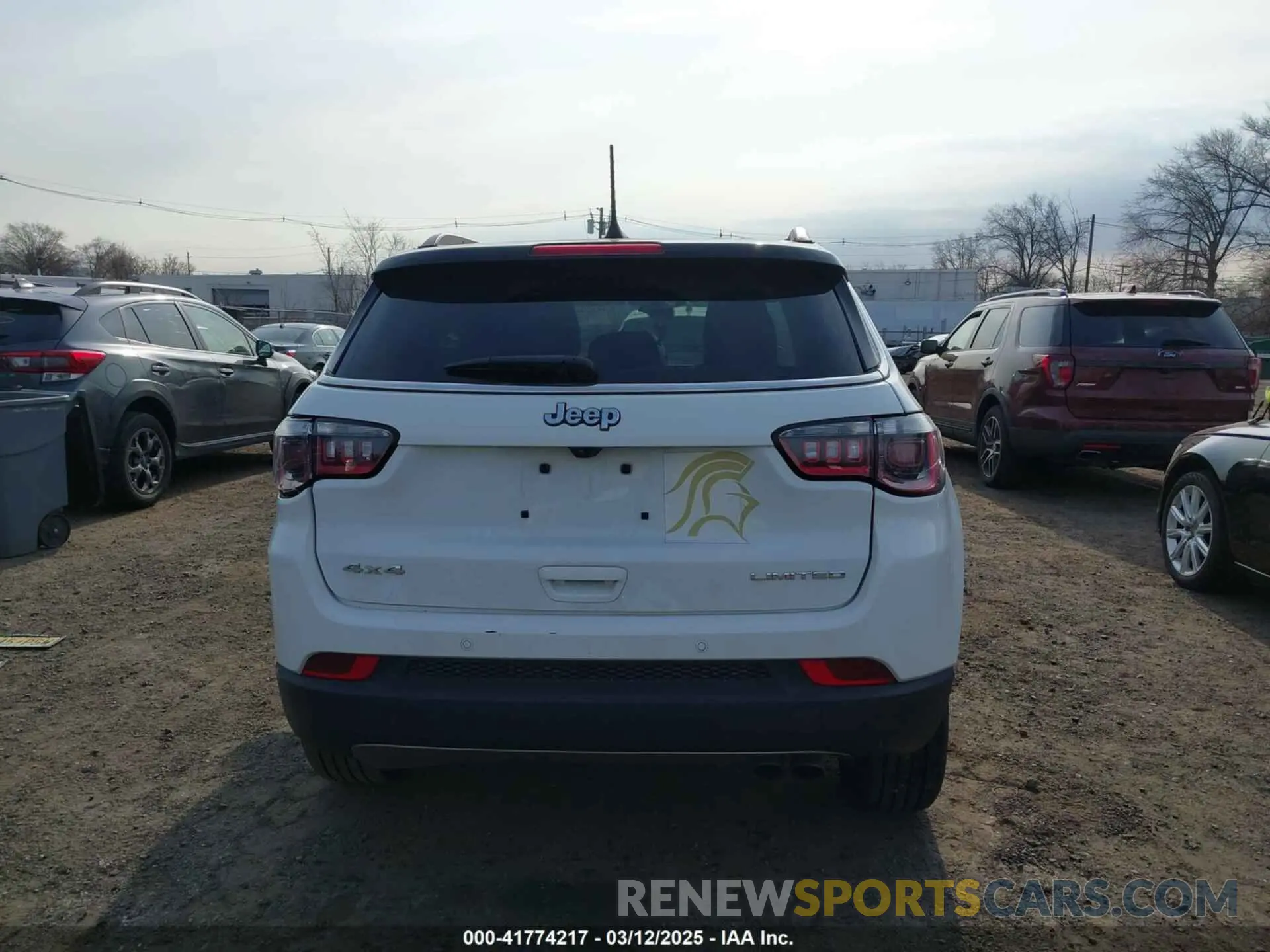 16 Photograph of a damaged car 3C4NJDCB9NT130392 JEEP COMPASS 2022