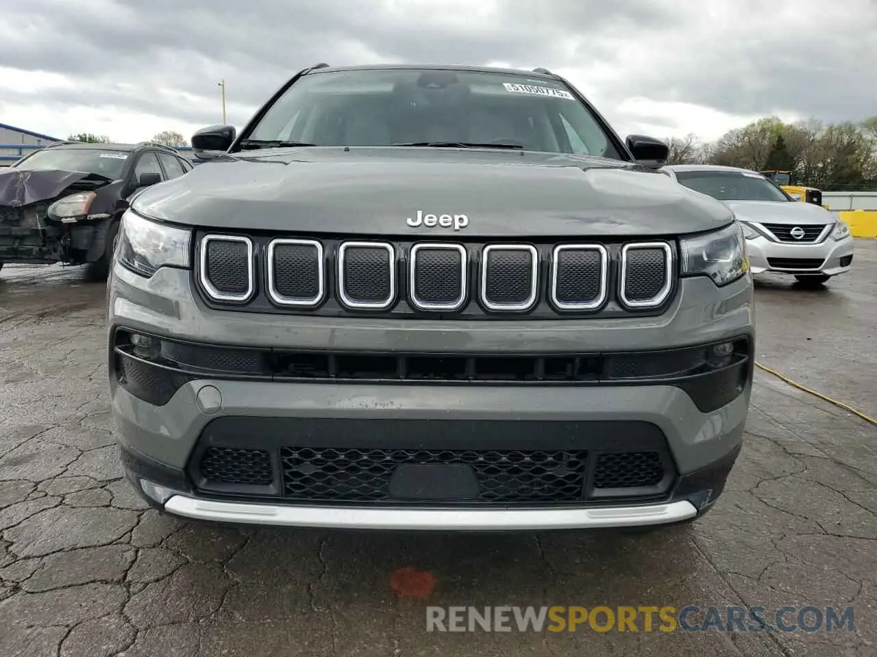 5 Photograph of a damaged car 3C4NJDCB9NT153946 JEEP COMPASS 2022