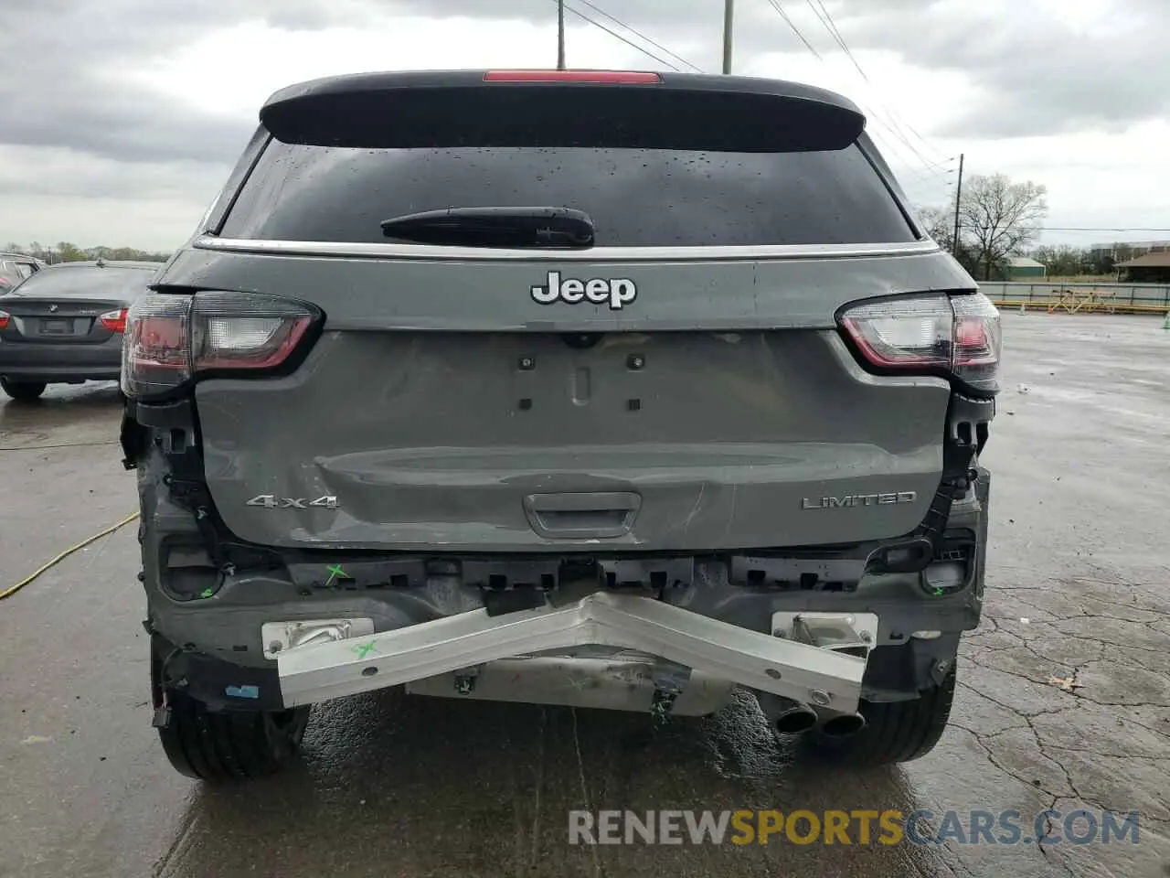 6 Photograph of a damaged car 3C4NJDCB9NT153946 JEEP COMPASS 2022