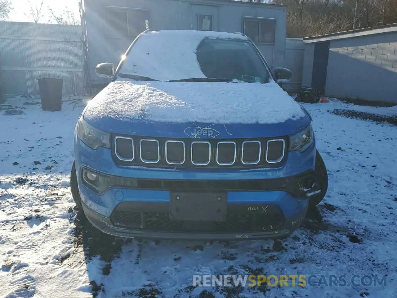 5 Фотография поврежденного автомобиля 3C4NJDCB9NT160489 JEEP COMPASS 2022