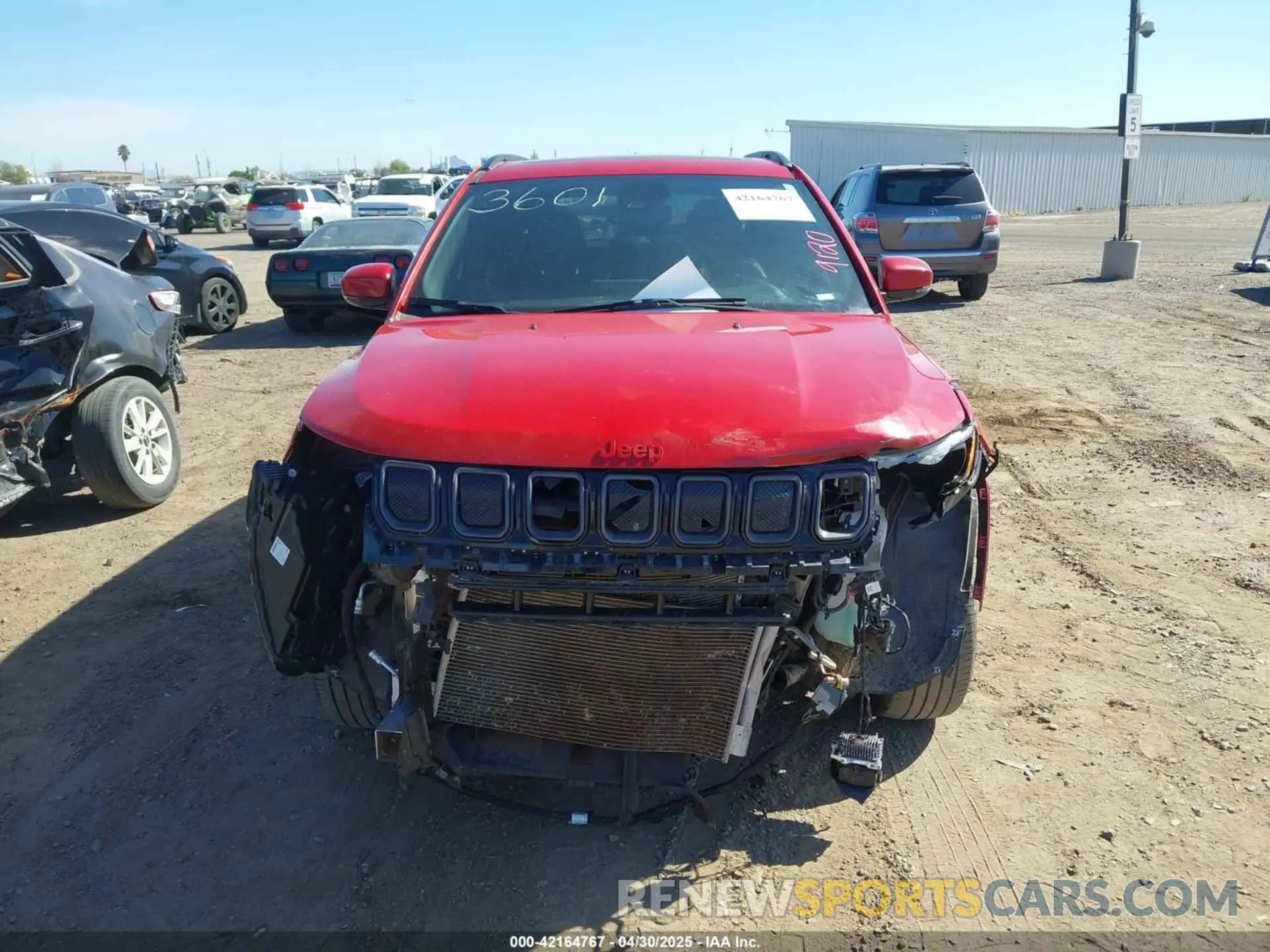 12 Photograph of a damaged car 3C4NJDCB9NT192035 JEEP COMPASS 2022