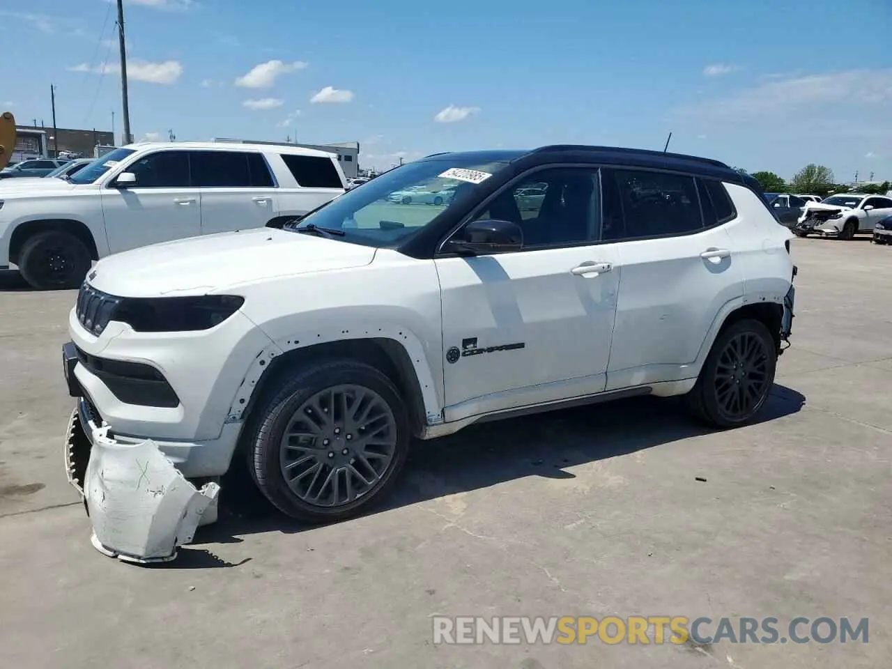 1 Фотография поврежденного автомобиля 3C4NJDCBXNT185627 JEEP COMPASS 2022