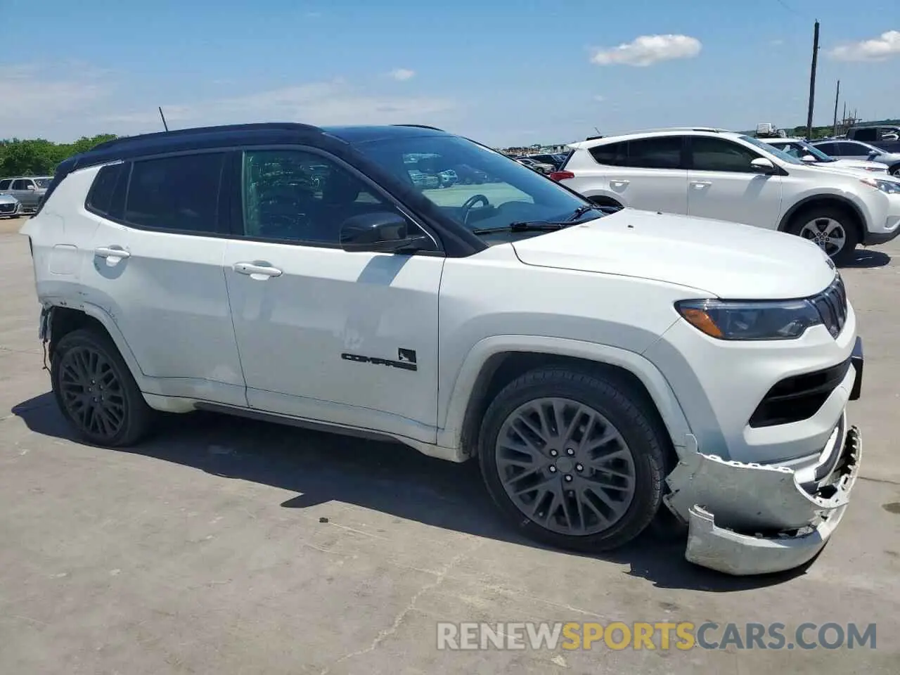 4 Фотография поврежденного автомобиля 3C4NJDCBXNT185627 JEEP COMPASS 2022