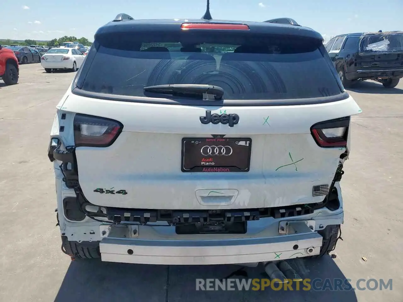 6 Фотография поврежденного автомобиля 3C4NJDCBXNT185627 JEEP COMPASS 2022