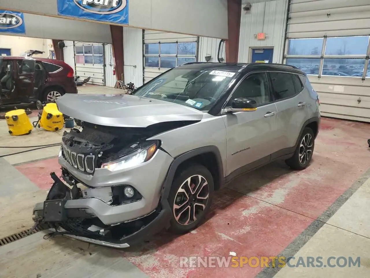 1 Фотография поврежденного автомобиля 3C4NJDCBXNT187331 JEEP COMPASS 2022