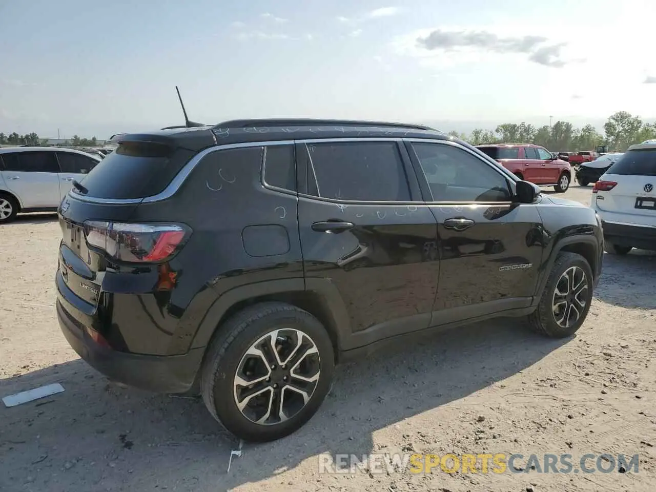3 Фотография поврежденного автомобиля 3C4NJDCBXNT196532 JEEP COMPASS 2022