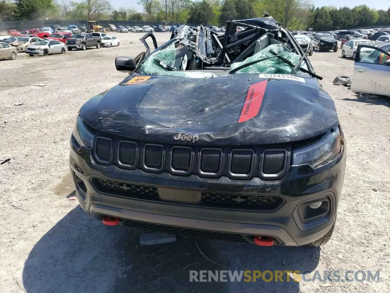 5 Photograph of a damaged car 3C4NJDDB2NT163314 JEEP COMPASS 2022