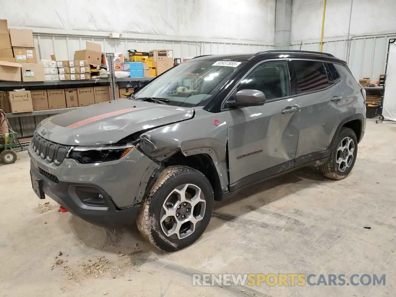 1 Фотография поврежденного автомобиля 3C4NJDDB2NT169579 JEEP COMPASS 2022