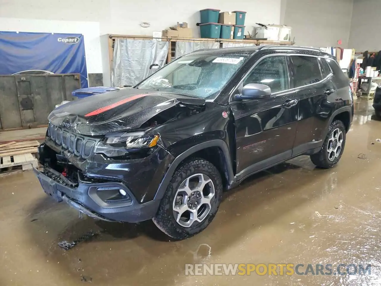 1 Фотография поврежденного автомобиля 3C4NJDDB5NT148368 JEEP COMPASS 2022