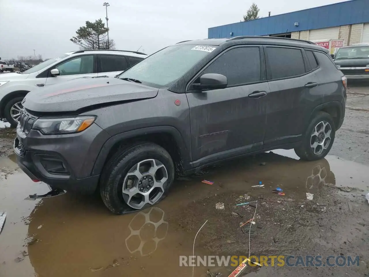 1 Фотография поврежденного автомобиля 3C4NJDDB7NT136660 JEEP COMPASS 2022