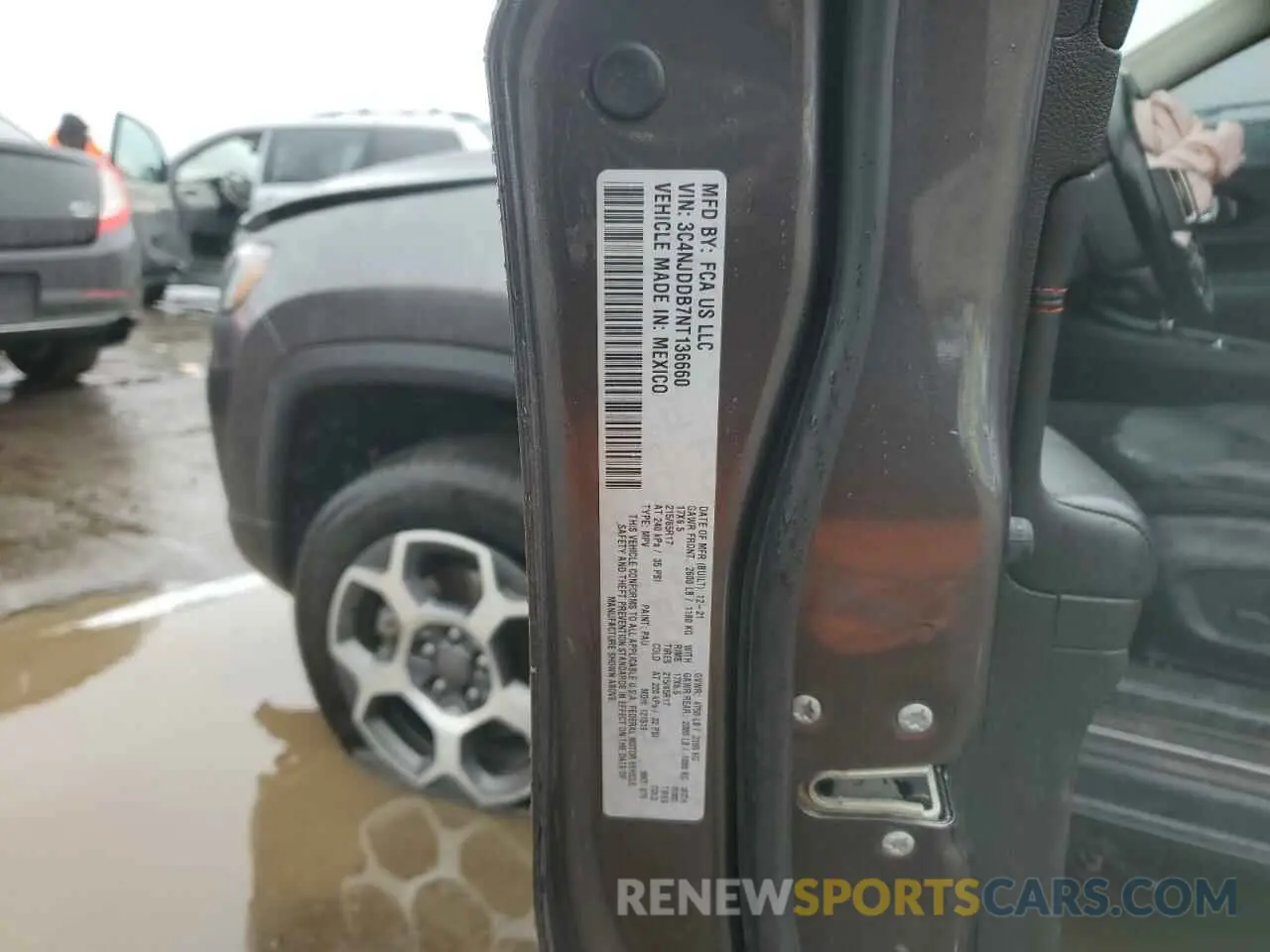 13 Фотография поврежденного автомобиля 3C4NJDDB7NT136660 JEEP COMPASS 2022