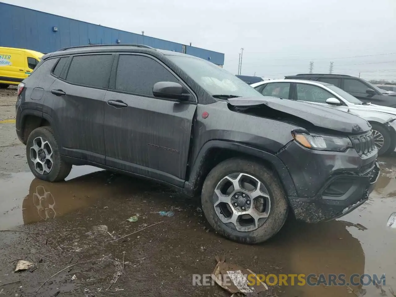 4 Фотография поврежденного автомобиля 3C4NJDDB7NT136660 JEEP COMPASS 2022