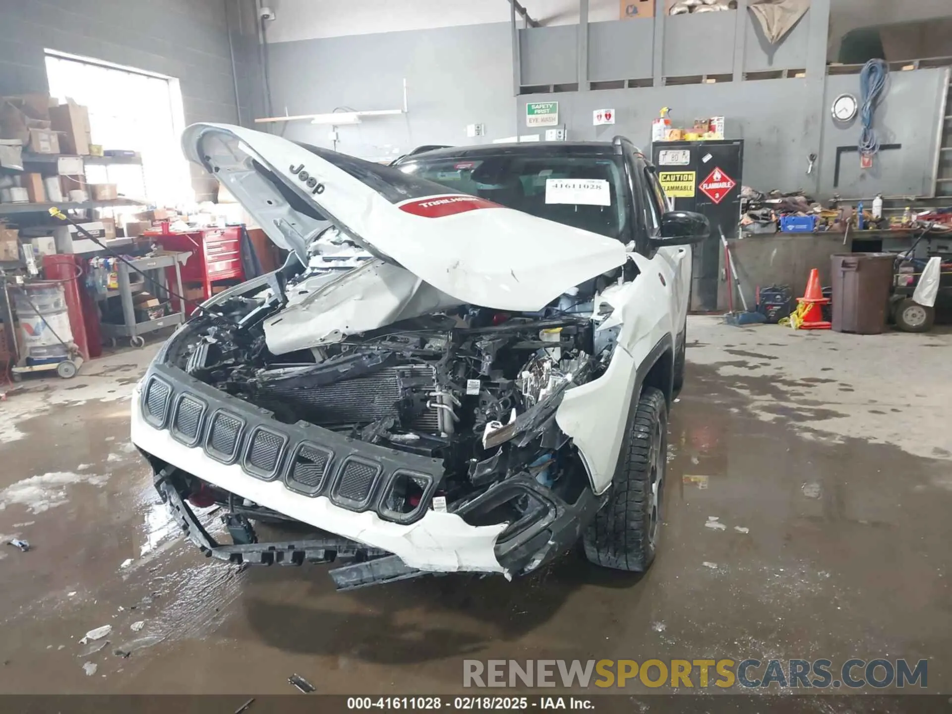 6 Photograph of a damaged car 3C4NJDDB8NT199704 JEEP COMPASS 2022