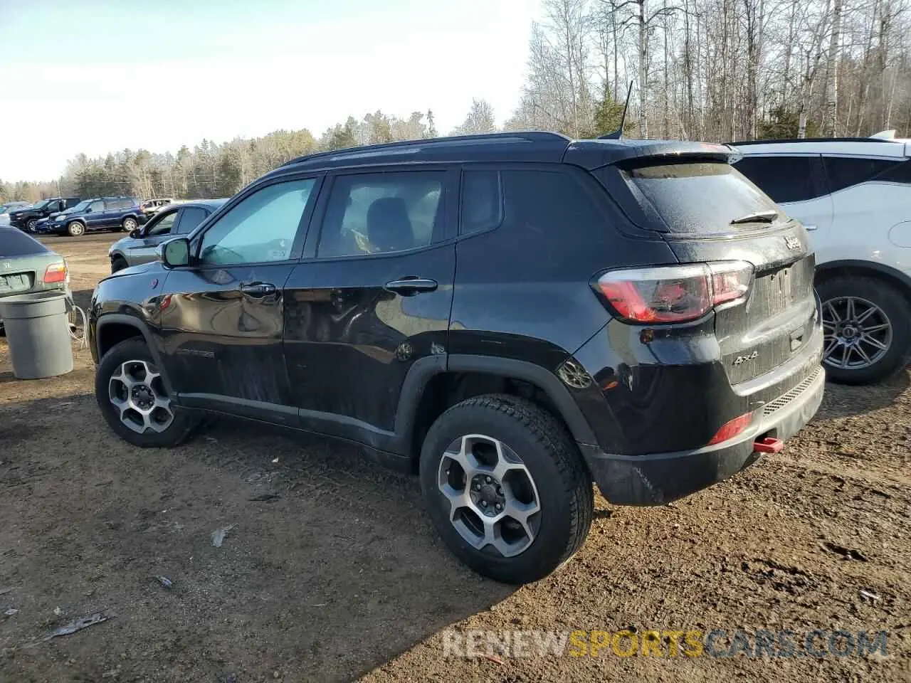 2 Photograph of a damaged car 3C4NJDDB8NT215559 JEEP COMPASS 2022