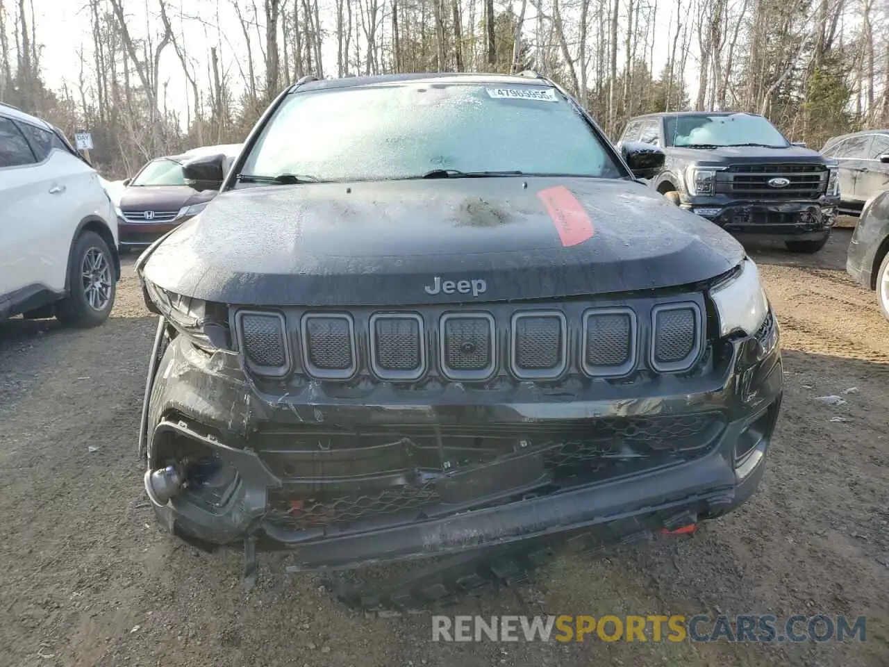 5 Photograph of a damaged car 3C4NJDDB8NT215559 JEEP COMPASS 2022