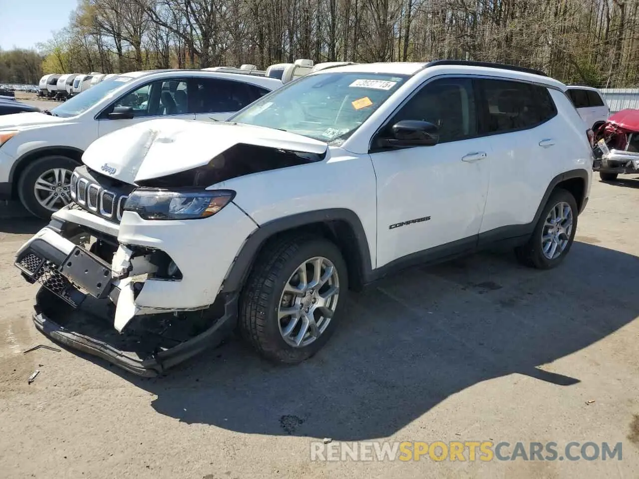 1 Фотография поврежденного автомобиля 3C4NJDFB0NT113878 JEEP COMPASS 2022