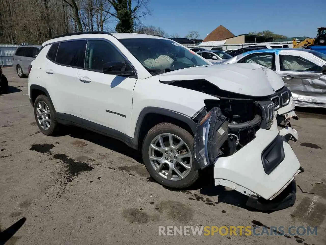4 Фотография поврежденного автомобиля 3C4NJDFB0NT113878 JEEP COMPASS 2022