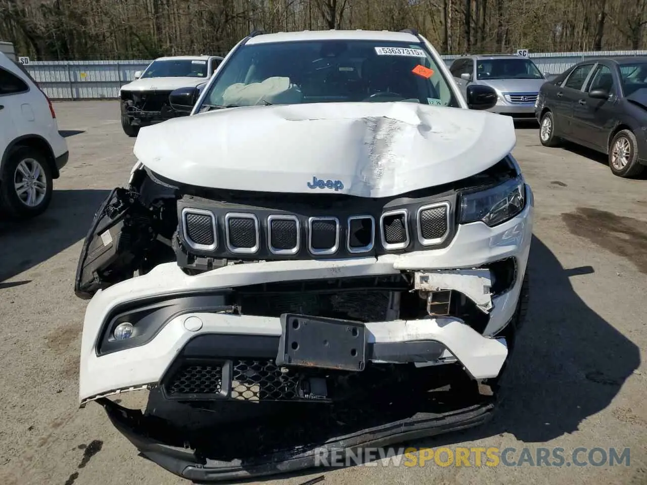 5 Фотография поврежденного автомобиля 3C4NJDFB0NT113878 JEEP COMPASS 2022