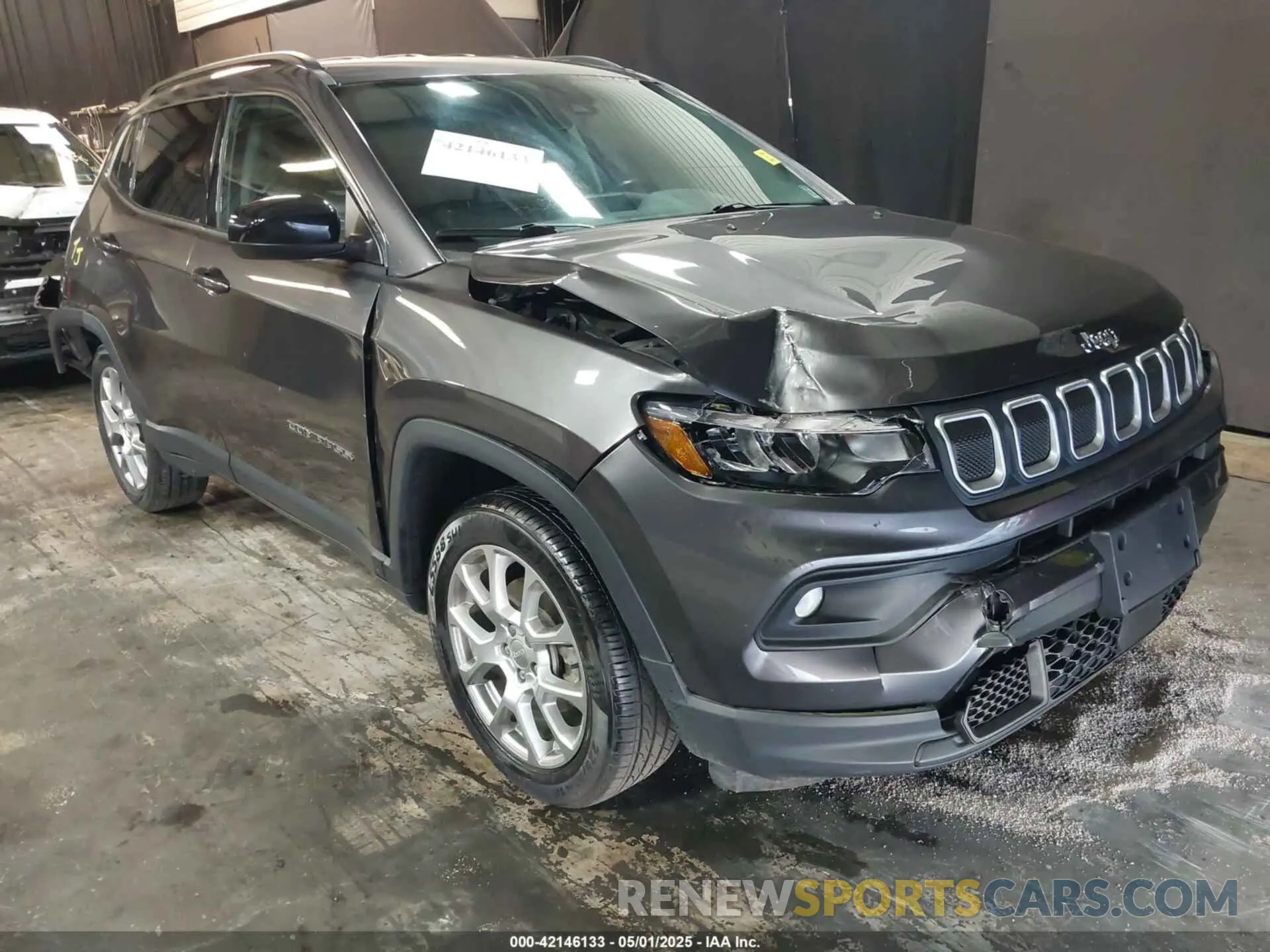 1 Фотография поврежденного автомобиля 3C4NJDFB0NT117963 JEEP COMPASS 2022