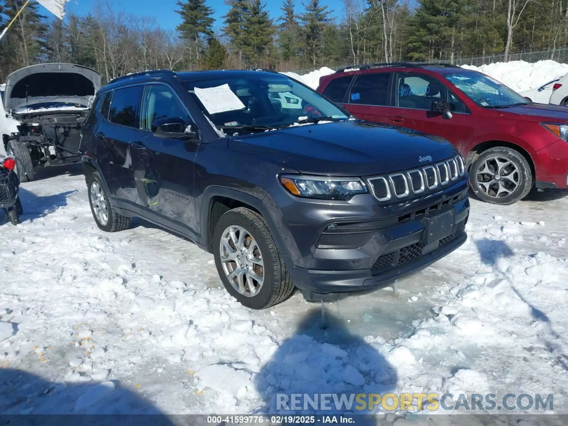 1 Фотография поврежденного автомобиля 3C4NJDFB6NT144469 JEEP COMPASS 2022
