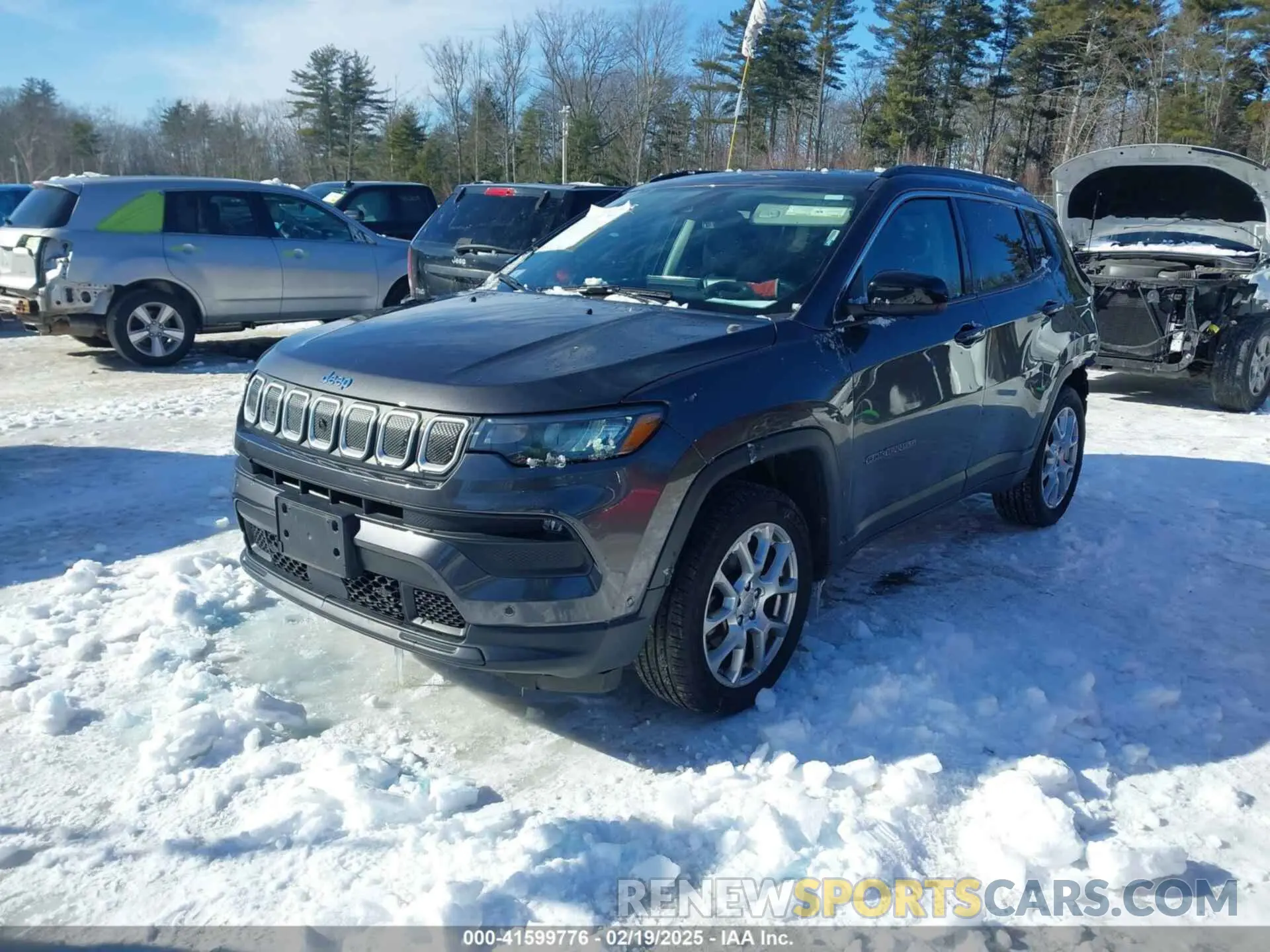 2 Фотография поврежденного автомобиля 3C4NJDFB6NT144469 JEEP COMPASS 2022