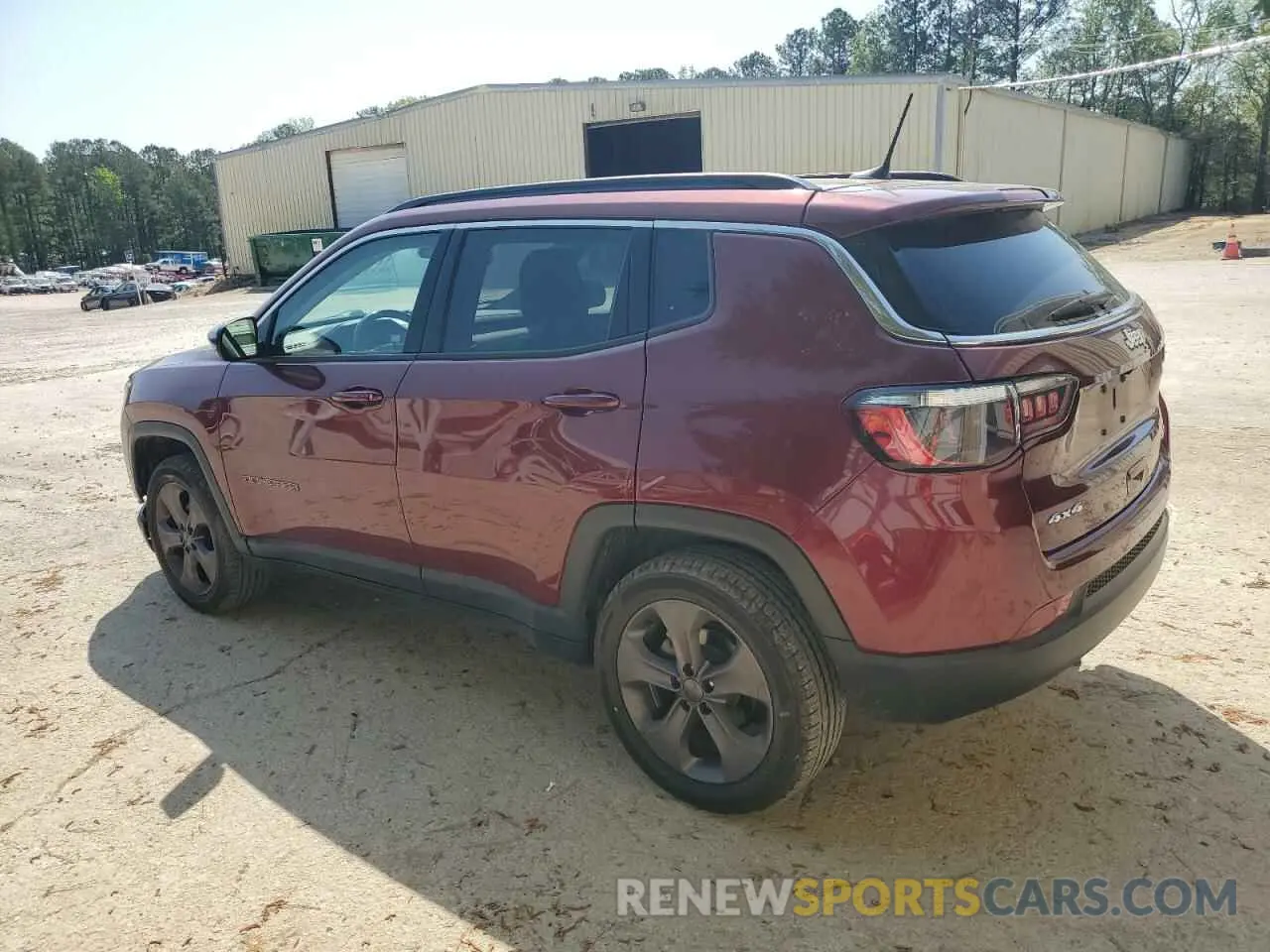2 Photograph of a damaged car 3C4NJDFB7NT129558 JEEP COMPASS 2022