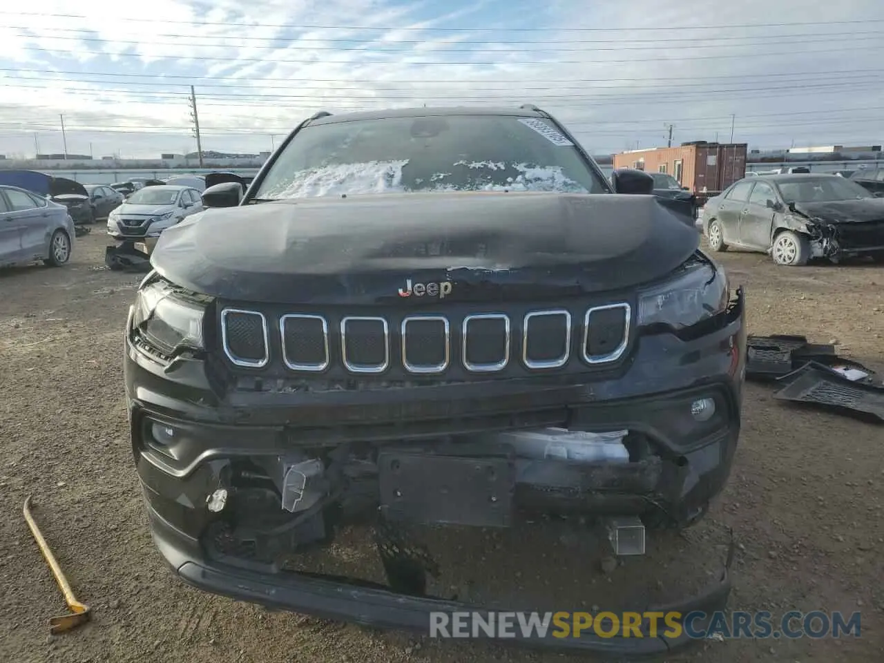 5 Photograph of a damaged car 3C4NJDFBXNT203149 JEEP COMPASS 2022