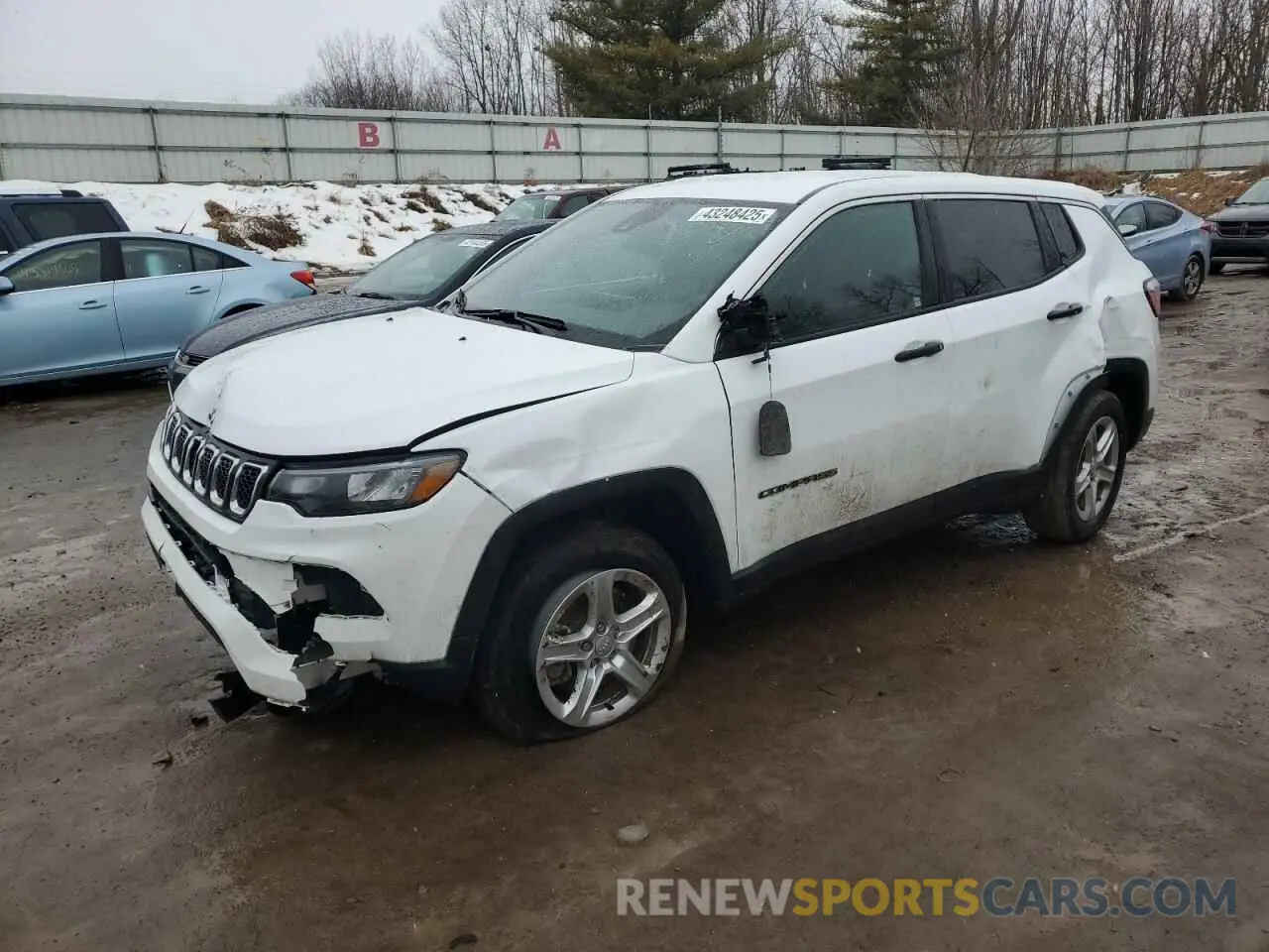 1 Фотография поврежденного автомобиля 3C4NJDAN0PT508597 JEEP COMPASS 2023