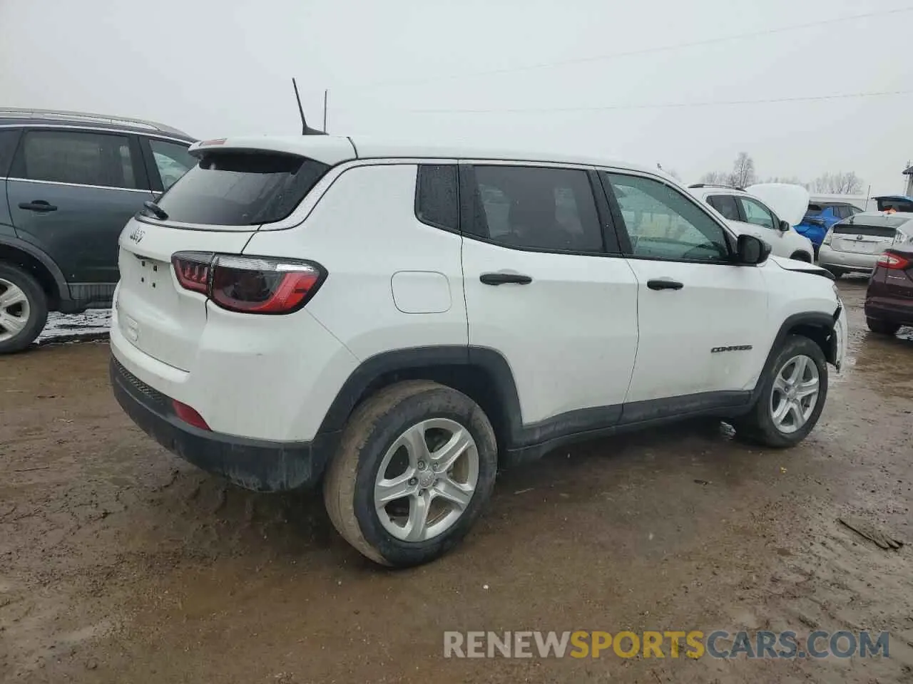 3 Фотография поврежденного автомобиля 3C4NJDAN0PT508597 JEEP COMPASS 2023