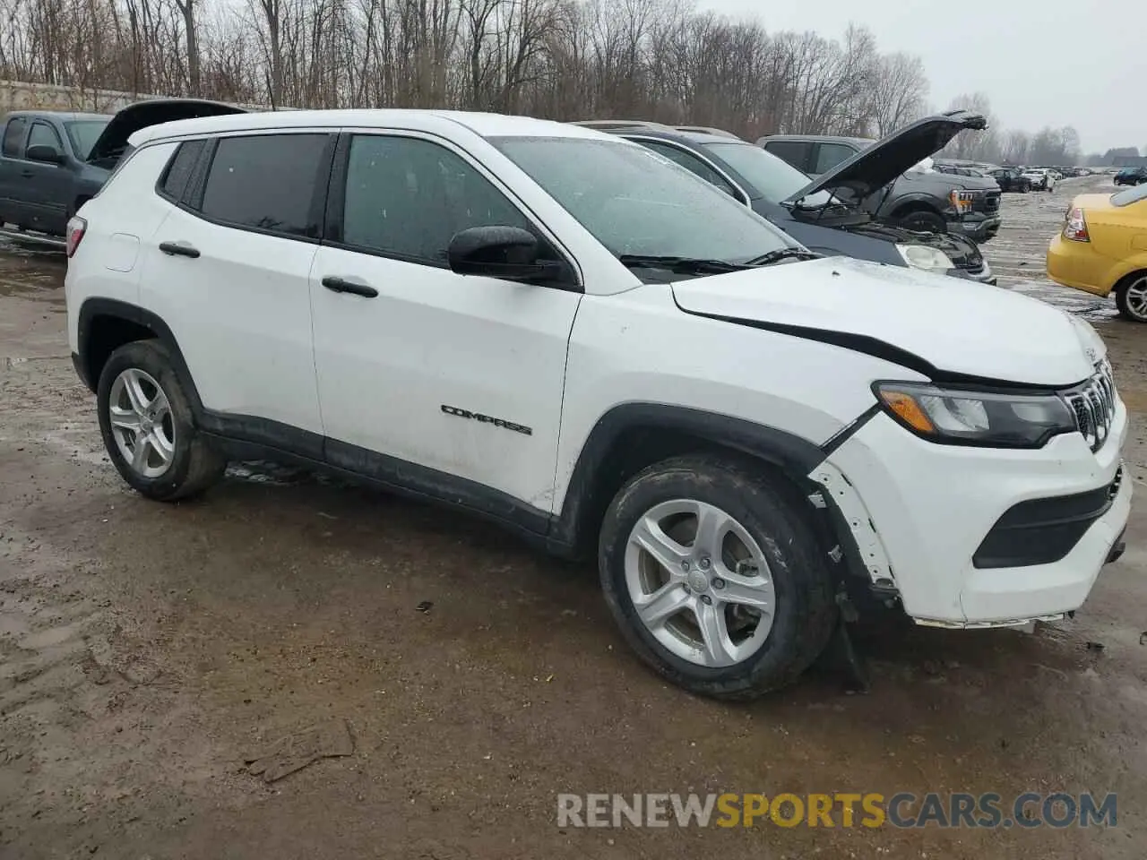 4 Фотография поврежденного автомобиля 3C4NJDAN0PT508597 JEEP COMPASS 2023