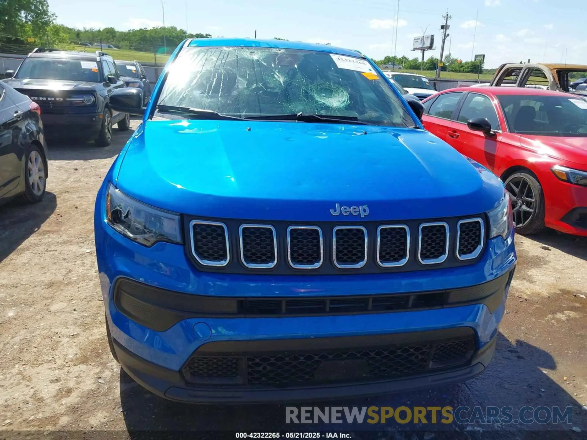 12 Photograph of a damaged car 3C4NJDAN4PT557091 JEEP COMPASS 2023
