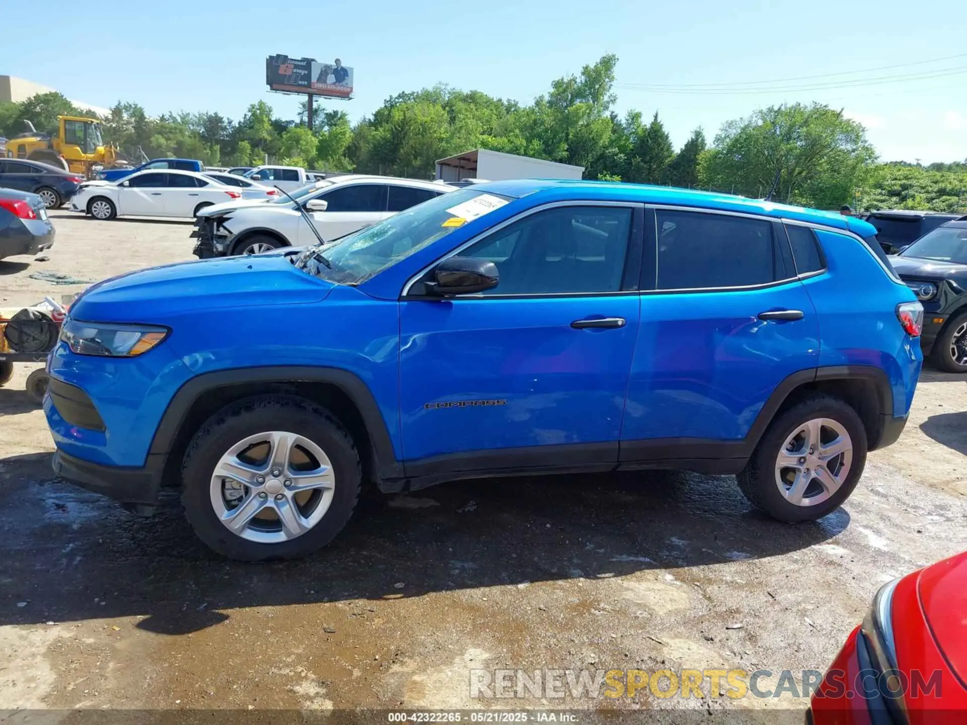14 Photograph of a damaged car 3C4NJDAN4PT557091 JEEP COMPASS 2023